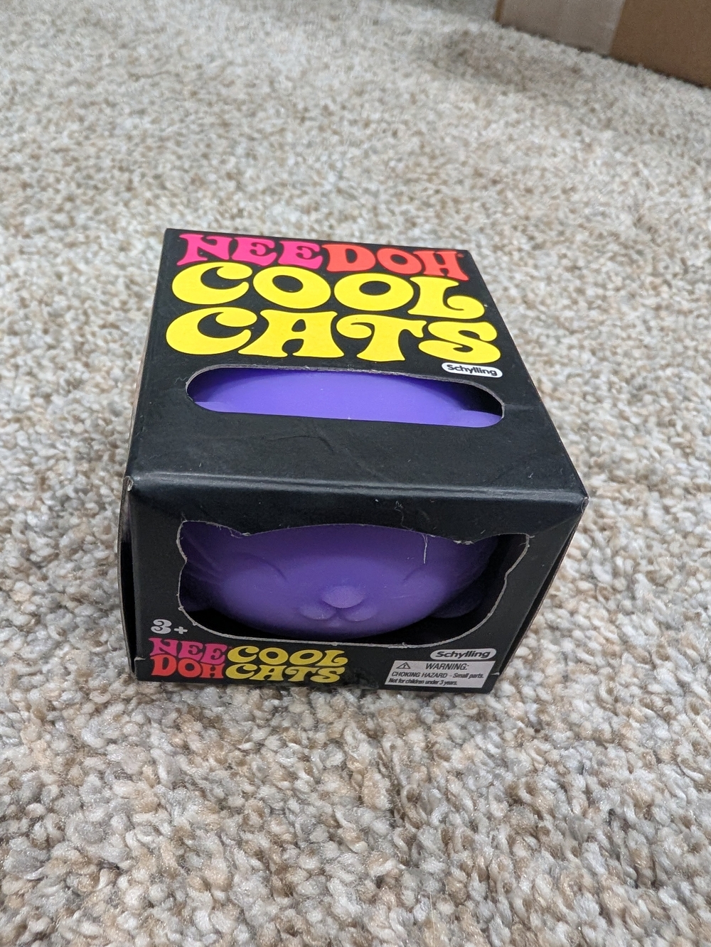 Needoh Cool Cats Purple Cat Squishy